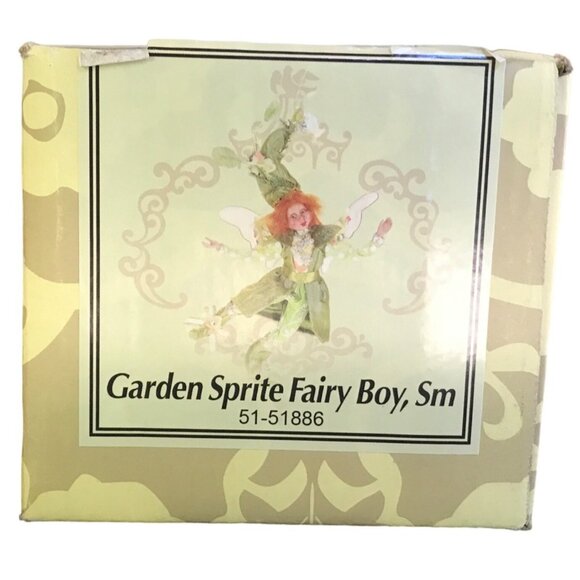 Mark Roberts Garden Sprite Fairy Boy Small Limited Edition COA 51- 51886 NIB - Picture 7 of 7